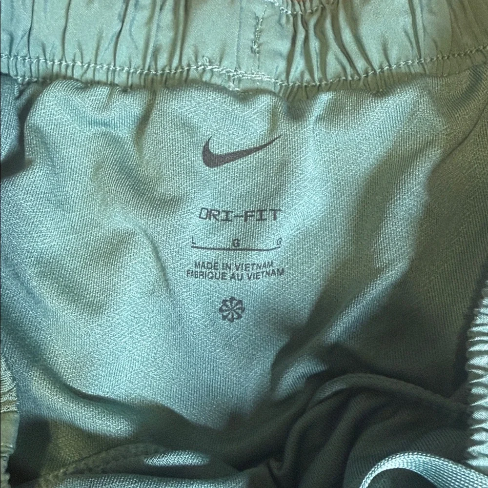 Nike Women's Teal Athletic Shorts - Picture 2 of 2